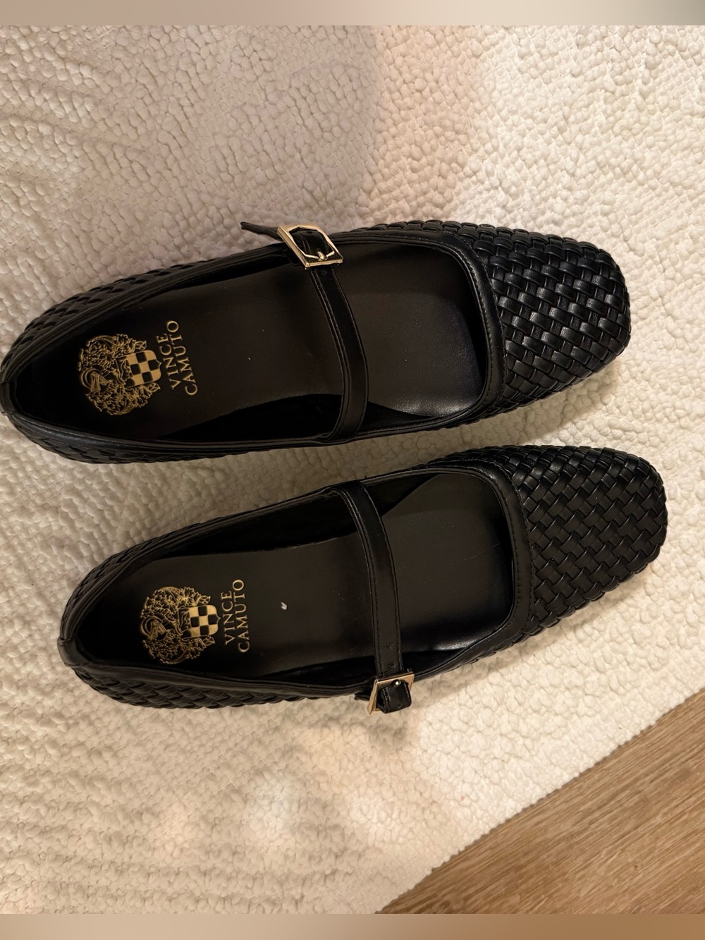 Black Vince Camuto ballet flats size 5.5 women’s - Picture 2 of 9